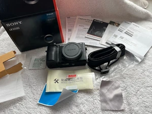 Lightly Used SONY Alpha A6500 Digital Camera Original packaging paperwork strap - Picture 1 of 4