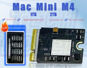 For Mac Mini M4 SSD Upgrade Kit 1TB 2TB DIY Repair Storage Capacity Boost - Bild 1 von 7