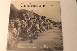 Confederate - Surrender Or Just Fight US orig' SEALED Revenge LP PUNK 1983 - Picture 1 of 2