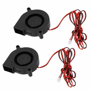 2Pcs DC Kühlgebläse 5015 12V 50x50x15mm brandneu für server und 3D drucker - Bild 1 von 6
