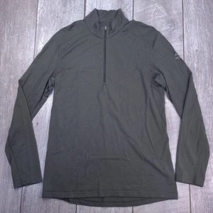 Camisa Icebreaker Para Hombres Capa Base Talla Grande Verde Oasis Lana Merino Manga Larga - Imagen 1 de 6