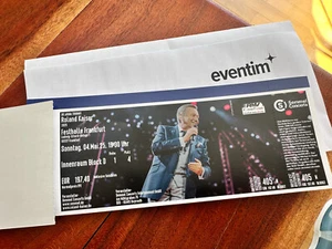 Roland Kaiser Ticket Frankfurt Golden Circle ! Erste Reihe ! 04. Mai 25, 19:30 - Bild 1 von 1