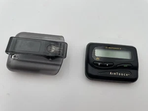 Vintage Motorola FLEX Pager z klipsem do paska – Airtouch Verizon Wireless NIE TESTOWANY - Zdjęcie 1 z 3