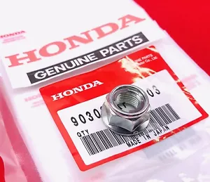 OEM HONDA 12MM FLANGE AXLE NUT XR50 XR70 XR80 XR100 FRONT OR REAR (SEE LIST) - Picture 1 of 2
