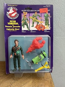 Peter Venkman - The Real Ghostbusters Bouncin Bazooka 1986 Kenner Sealed Vintage - Picture 1 of 13