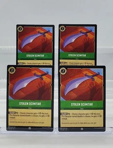 Disney Lorcana Stolen Scimitar 102/204 The First Chapter Common 4 Karten Set - Bild 1 von 1