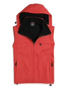 New Men's Soft Shell Vest Waterproof Fleece Outdoor Fishing sleeveless garment - Picture 1 of 17
