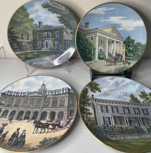 Southern Landmark Series Gorham China Collectors Plates Set Of 4 John Maxwell - Picture 1 of 9