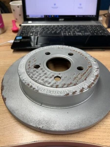 Rear Brake Disc x1 *SEE PICTURES* Chrysler PT Cruiser Dodge Mopar 5085652AA L4-7 - Picture 1 of 4