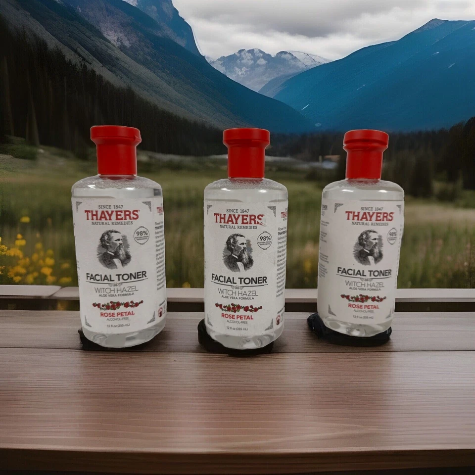 Tónico facial Thayers Witch Hazel Rose Petal - 12 fl. oz. (Pack de 3) Foto 1 de 1