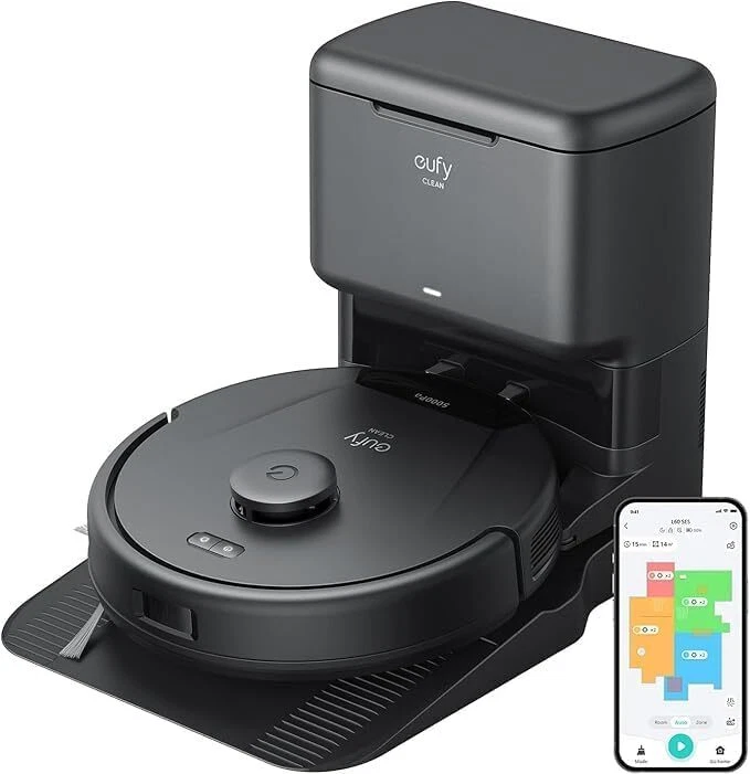 eufy Clean L60 Saugroboter Absaugstation 5000Pa iPath-Laser-Navigation APP/Alexa - Bild 1 von 4