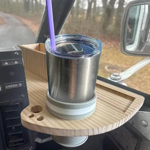 Cup Holder Tray for USPS Mail Carrier/Llv, 2 in 1 Detachable Postal Mail Truck C - Picture 1 of 12