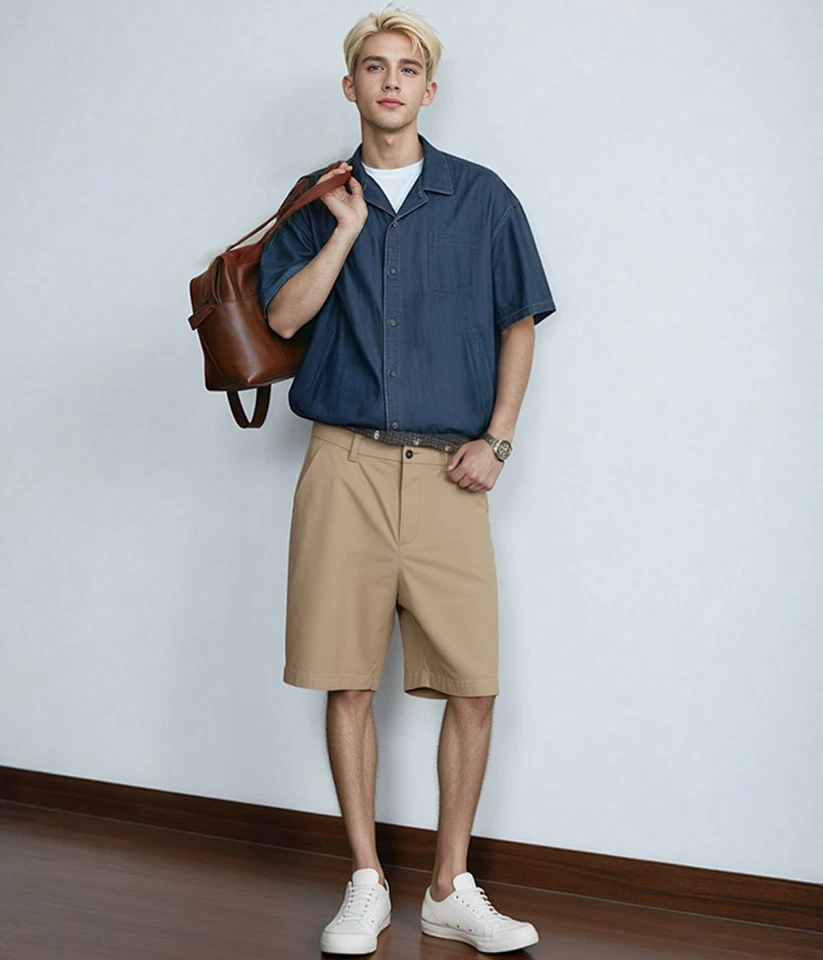 Gap Men's Flat Front Shorts Tan Size 36