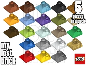 LEGO - Part 47457 - Slope Curved Sides 2x2x(2/3) (Pack of 5) +NEW +SELECT COLOUR - Picture 1 of 23