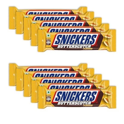 Snickers Butterscotch Flavour Chocolate Bar 40 Gram, Pack Of 10 - Image 1 of 4
