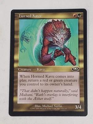 MTG Horned Kavu (Planeshift/Gold/C) - BGM - Image 1 of 2