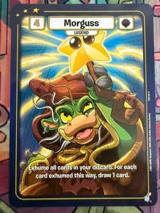 Neopets Battledome TCG Champions of Meridell Alternate Art Morguss R - Picture 1 of 1