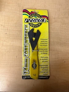 LLAVE CONO BUJE HERRAMIENTA PEDROS PRO 14mm YL/BK - Imagen 1 de 2