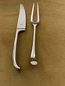 Dansk Large 2-Piece Roast Carving Set (Torun) Stainless Blade Flatware - Picture 1 of 11