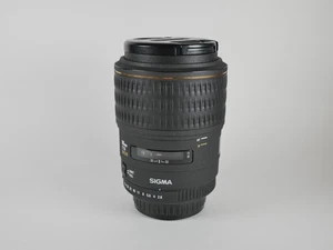 Sigma 105mm f/2.8 EX Macro Lens Autofocus Pentax K Mount W/caps tested working - Picture 1 of 4