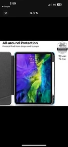 Tomtoc Inspire-B52 Étui Tablette Détachable pour iPad Pro 11 Pouces M2/M1 3ème - Photo 1/7