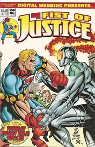 Digital Webbing Presents #24B VF; Digital Webbing | Fist of Justice - w/Bag+Boar - Picture 1 of 1