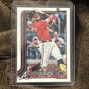 Ronald Acuna Jr. 2025 Topps Companion Card Collectors Super Box Braves Free Ship - Picture 1 of 6