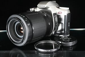 Pentax Mz-7 SLR Film Camera w/tamuron 80-210mm f4.5-5.6 1day Shipping [NEAR MINT