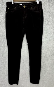 Kut from the Kloth Mia Toothpick Skinny Pants 6 Brown Corduroy Stretch Y2K Boho - Picture 1 of 8