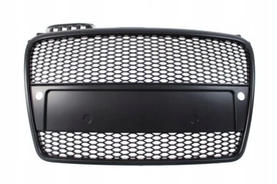 front sport grill for audi a4 b7 rs-style black 2005-2008 pdc M-4436 - Image 1 of 3