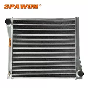 Radiador de aluminio 41WLB adecuado para Jeep Willys 1941 Speedway 62 mm 4 filas MT SPAWON - Imagen 1 de 8