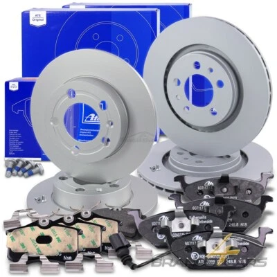 ATE Brake Discs + Pads Front + Rear for VW Golf 4 Audi A3 8L Octavia Seat Leon - Image 1 of 4