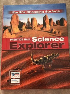 Prentice Hall SCIENCE EXPLORER EARTH'S CHANGING SURFACE Student Text Home-School - Picture 1 of 15