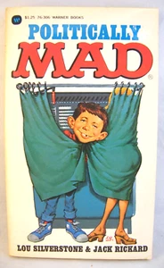 Politically MAD - Silverstone & Rickard - 1976 1st Print Warner - VG - Picture 1 of 3