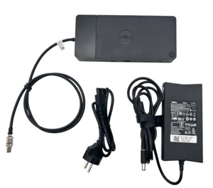 Dell WD19  USB-C Dock K20A + 130W Netzteil für Latitude, Precision B-Ware!! - Afbeelding 1 van 4