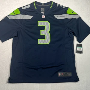 Russell Wilson Nike NFL Seattle Seahawks on the field Trikot Neu mit Etikett Herren XL - Bild 1 von 7