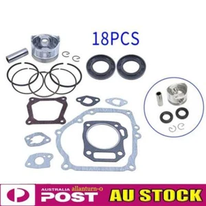 Oil Seal Rebuild Set For Honda GX160 GX200 168F Piston Rings Gasket Engine Motor - Picture 1 of 9