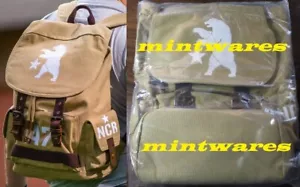 Bolso Mochila Fallout New Vegas California Republic NCR Veterano Ranger 17" NUEVO - Imagen 1 de 11
