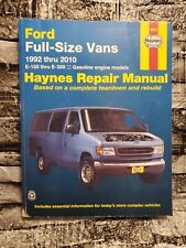 Ford Full Size Vans 1992-2010 Haynes Repair Manual E-150-E350 Gas Engine 36094