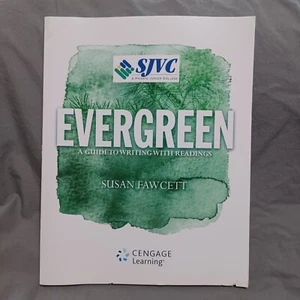 Evergreen A Guide To Writing W/ Readings By Susan Fawcett Cengage - Imagen 1 de 17