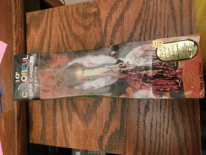 Vintage Hippie Boho 10" Colorful Drip Candles 2 pieces new in the box - Picture 1 of 7