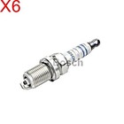 Bosch Spark Plug 6X Fits Alfa Romeo Aston Martin Audi Austin Mg 80-18 0242240593