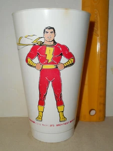 7-Eleven Shazam Slurpee Cup The Mightiest Mortal 1973 DC COMICS Promo 7-11 - Bild 1 von 9