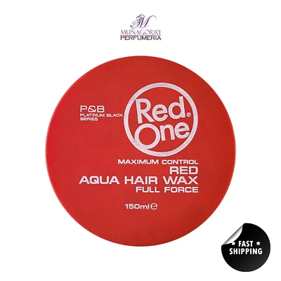 REDONE RED AQUA HAIR WAX | 5OZ. | NEW & SEALED!  - Image 1 of 4