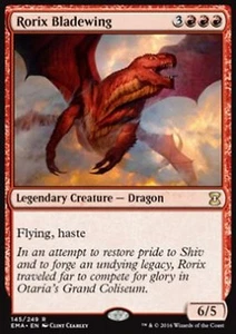 *MRM* ENGLISH Rorix Bladewing (Rorix ailelame)  MTG EMA - Picture 1 of 1