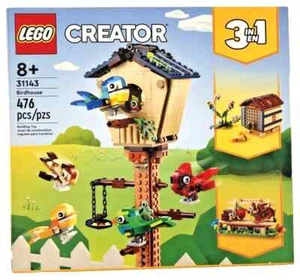 Lego Creator 3 in 1 Birdhouse 476 Piece Building Toy 31143 Retired Imperfect Box - Picture 1 of 4