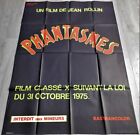 Phantasmes French Movie Poster Original X 47"63" 1975 Jean Rollin