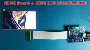 HDMI Input Controller Board + MIPI LCD 1440x2560 LS055R1SX03 for 3D Printer - Picture 1 of 5