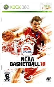 Microsoft Xbox 360 NCAA Basketball 10 Video Game MANUAL ONLY - Picture 1 of 1