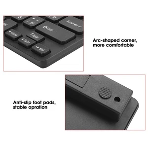 Wired Mini Japanese Keyboard Usb Interface Desktop Mute Ultra Thin 78 Key Compu - Picture 1 of 22